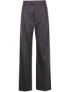 Carven Pleat Front Trouser Clothing In Black