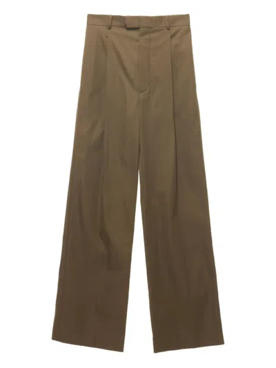 Carven Pleat Front Trouser In Nude