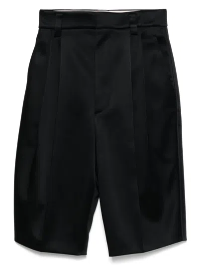 CARVEN PLEATED BERMUDA SHORTS