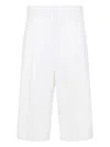 Carven Double-pleats Bermuda Shorts
