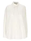 Carven Pocket Shirt In White