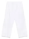 CARVEN POPLIN TROUSERS