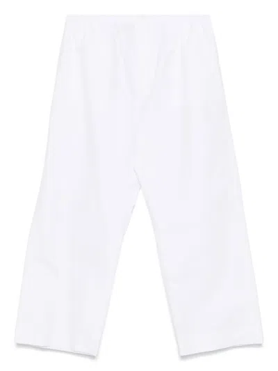 CARVEN POPLIN TROUSERS