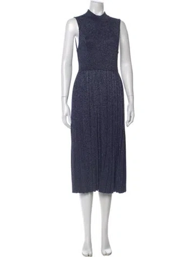 Pre-owned Carven Printed Long Dress
