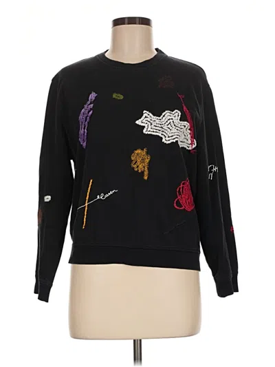 Pre-owned Carven Pullover Sweater In Black