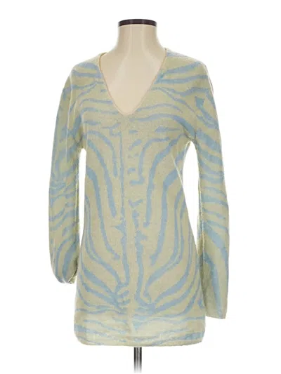 Pre-owned Carven Pullover Sweater In Blue