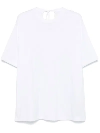 Carven Rear-tie T-shirt In White