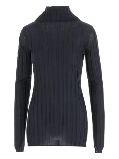 CARVEN RIBBED TURTLENECK SWEATER