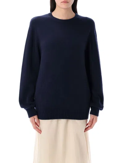 CARVEN CARVEN RIBBON DETAIL CASHMERE SWEATER