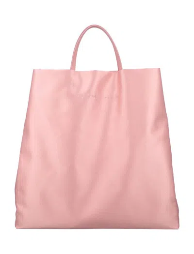 Carven Satin Jeanne Tote Bag