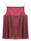 CARVEN SATIN TANK TOP