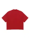 Carven Scarf Top In Double Face Wool Cashmere In Red