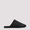 Carven Black Garnier Padded Slippers In Deep Black