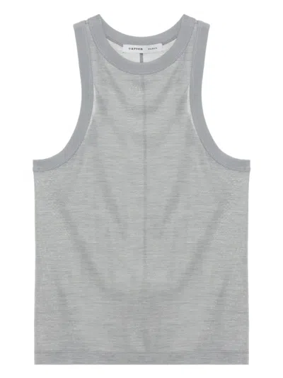 Carven Semi-sheer Tank Top