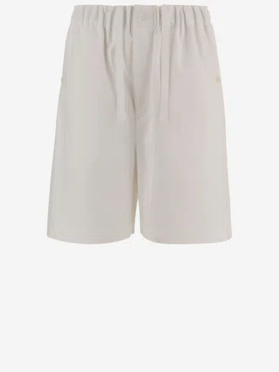 Carven Short Pants Made Of Cotton In White