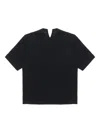 Carven Short-sleeve T-shirt In Black