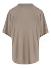 Carven Short-sleeve T-shirt In Neutral