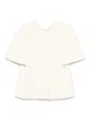 Carven Dart-detail Top In White