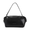 Carven Marie Leather Shoulder Bag In Black