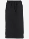 Carven Elasticated-waist Midi Skirt