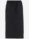 Carven Elasticated-waist Midi Skirt