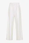 Carven Chic Pull-on Pants For Women In White