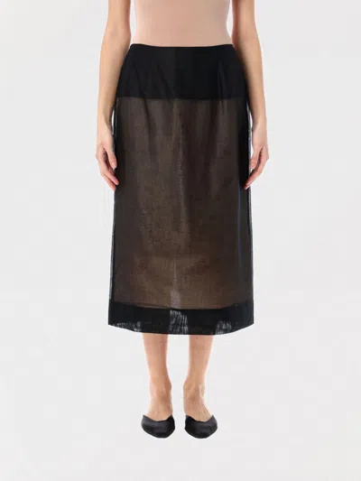 CARVEN SKIRT CARVEN WOMAN COLOR BLACK,G96329002