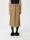 Carven Midi Skirt In Brown
