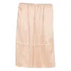 Carven Elasticated-waistband Mini Skirt In Pink