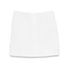 Carven Twill-weave Mini Skirt In White
