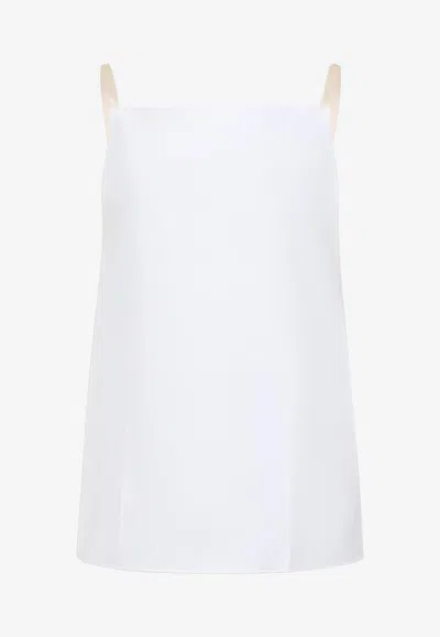 CARVEN SLEEVELESS STRAIGHT TOP
