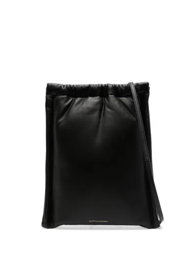 Carven Small Louise Shoulder Bag In Black