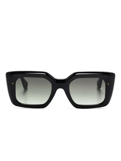 Carven Square-frame Sunglasses In 黑色