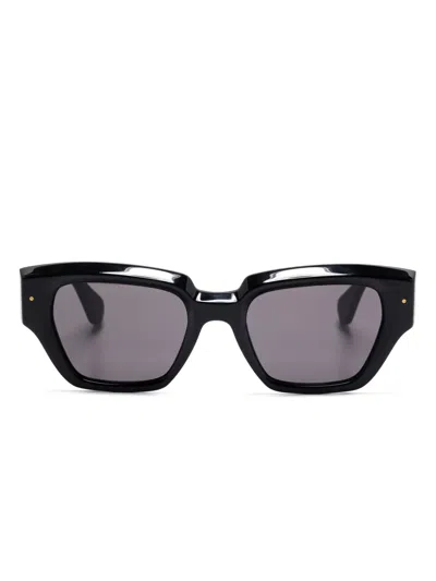 Carven Square-frame Sunglasses In 黑色