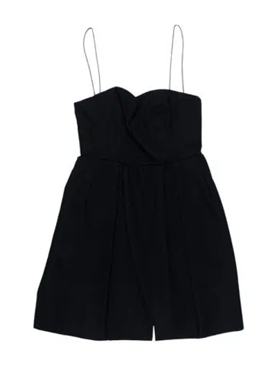 Pre-owned Carven Square Neckline Mini Dress In Multi
