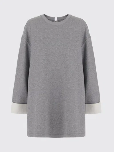 CARVEN SWEATSHIRT CARVEN WOMAN COLOR GREY,H68664020