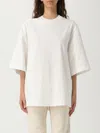 Carven T-shirt  Donna Colore Beige In White