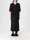 Carven T-shirt  Woman Color Black In Black