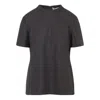 Carven Fitted T-shirt In Gray