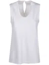 Carven Tank Top Clothing In White