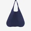 Carven Tommaso Leather Bag In Blue