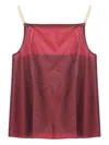 Carven Satin Tank Top