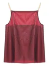 Carven Satin Tank Top
