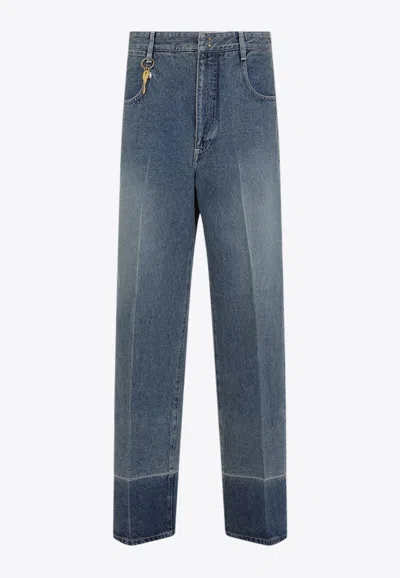 CARVEN TR201 STRAIGHT-LEG JEANS