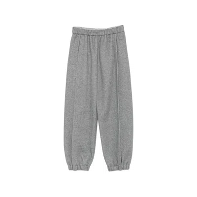 Carven Elasticated-waist Track Pants In Blue