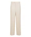 Carven Tr203 Straight Leg Trousers In White