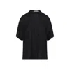Carven Silk T-shirt With High Neckline