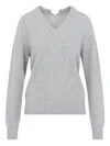 Carven V-neck Cashmere Sweater