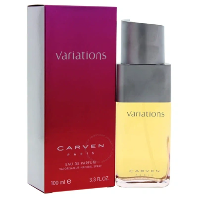 Carven Variations By  For Women - 3.3 oz Edp Spray In Amber / Raspberry