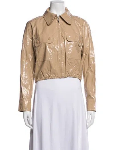 Pre-owned Carven Vintage Jacket In Neutral